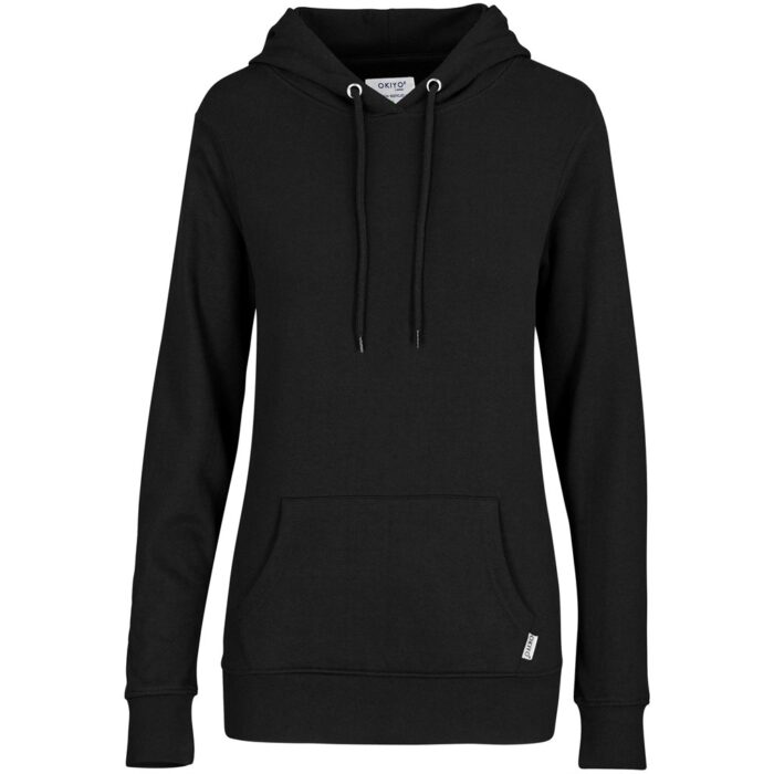 Ladies Okiyo Recycled Hooded Sweater - Image 4