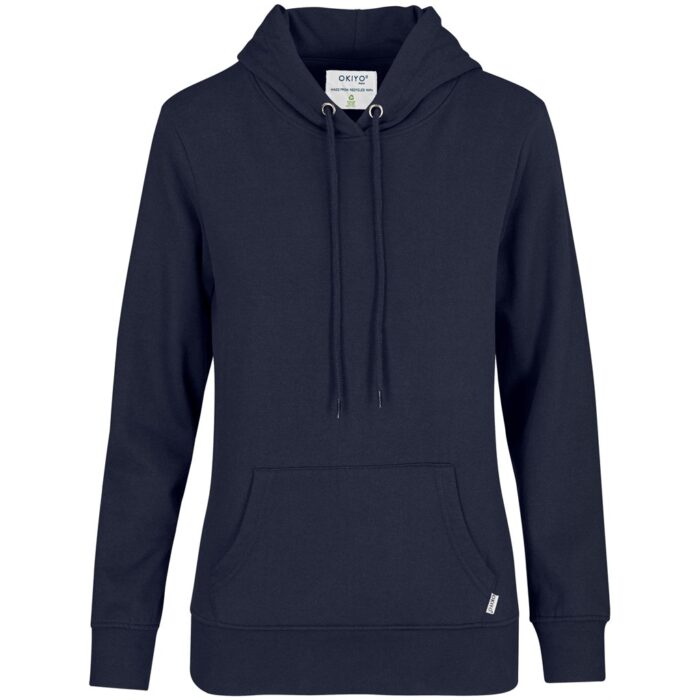Ladies Okiyo Recycled Hooded Sweater - Image 6