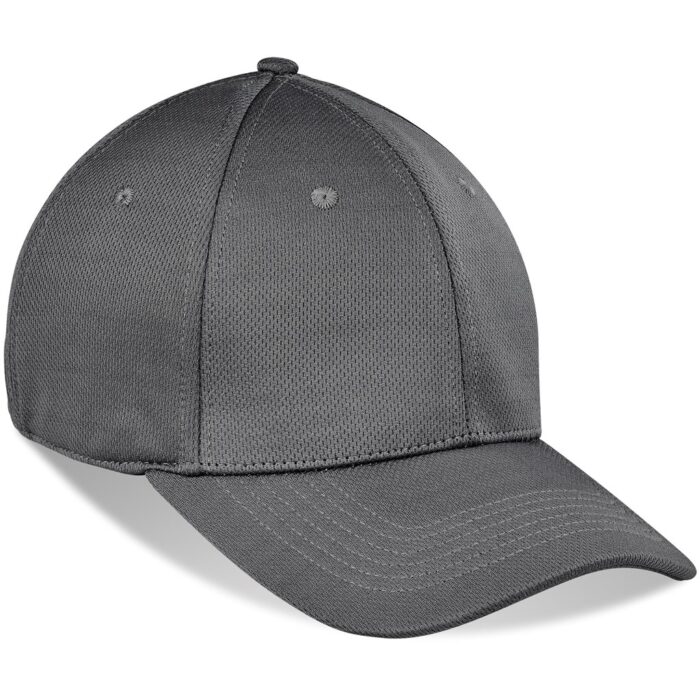 Ace 6 Panel Fitted Cap - Grey - Image 7