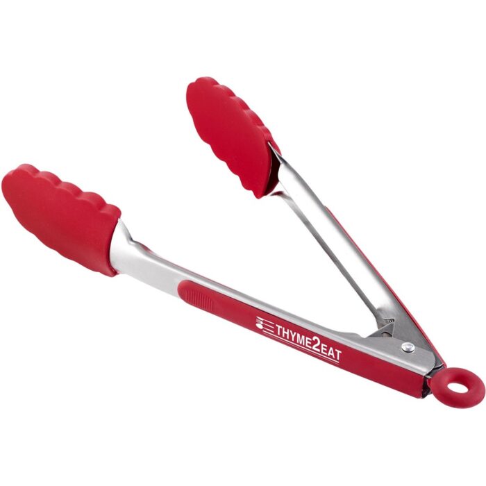 Altitude Crafty Chef Silicone Tongs - Red - Image 2