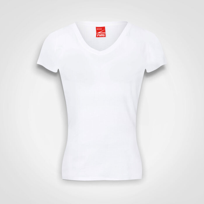 Ladies Fitted V-Neck T-Shirt - Image 9