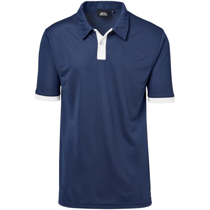 Mens Contest Golf Shirt - Navy - Image 2