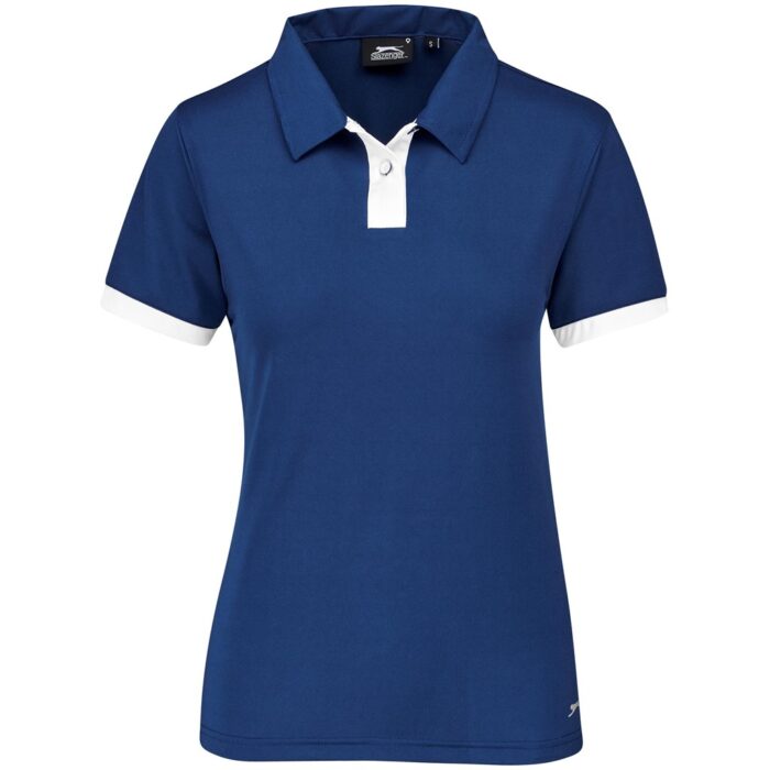 Ladies Contest Golf Shirt - Navy - Image 2