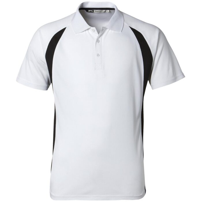 Mens Apex Golf Shirt - White - Image 2