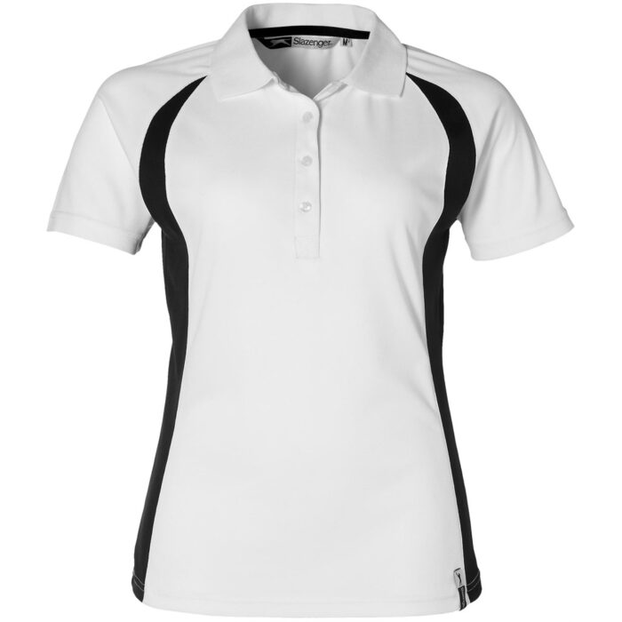Ladies Apex Golf Shirt - White - Image 2