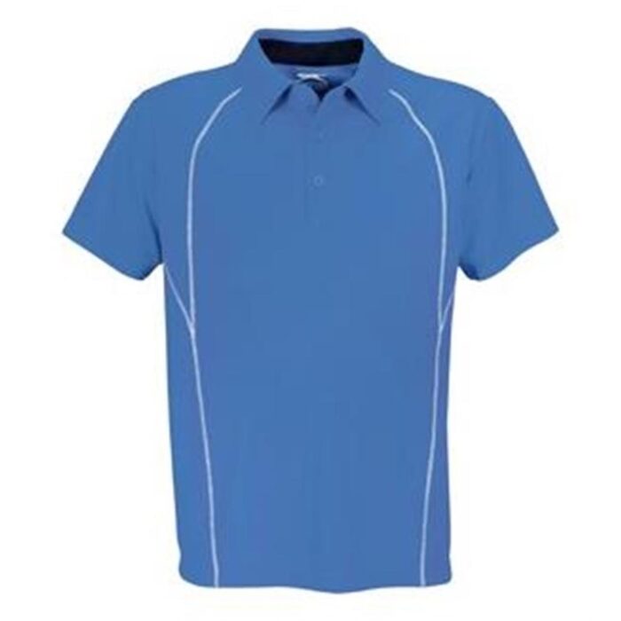 Mens Victory Golf Shirt - Blue - Image 2
