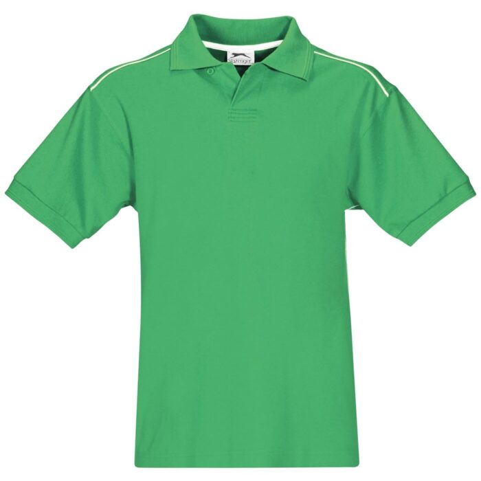 Mens Backhand Golf Shirt - Green - Image 2